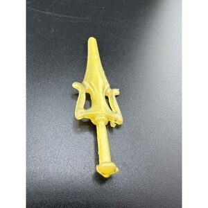 Mattel MOTU Power Sword Action Figure Translucent Yellow He-man Vtg 1981
